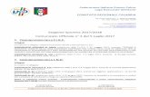 Stagione Sportiva 2017/2018 Comunicato Ufficiale n° 3 · PDF file2 necessariamente attendere la riapertura dei termini previsti per la Stagione Sportiva successiva 2018/19. Qualora