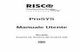 Manuale Utente ProSYS - ald.it Utente/Risco Manuale ProSY… · Se il sistema è equipaggiato con il Modulo BUS GSM/GPRS di RISCO Group, si possono trasmettere informazioni sul sistema