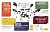 Maturandi 2016 VOLANTINO - culturacattolica.it · LA GENERAZIONE DI UN SOGGETTO Presentazione del libro di Juliàn Carròn “La bellezza disarmata” ...