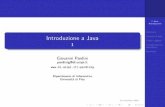 Introduzione a Java - di.unipi.itlevi/corsoP2/17.1.java01.pdf · 1 Java: Introduzione Sommario Concetti di base Classi e oggetti Compilazione ed esecuzione Sommario Introduzione a