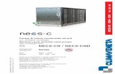 NECS-CN / NECS-CND - Prime Climate · Codice: B100HL_106_120D_CV_0 6 _07_IT_GB NECS-CN 0604 - 1204 146 - 303 kW Refrigerante Refrigerant Serie Serie Size Range NECS-CN / NECS-CND