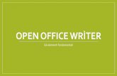 Open office wrìter - profbresolin.weebly.comprofbresolin.weebly.com/uploads/2/3/8/4/...open_office_wrìter.pdf · I MARGINI DELLA PAGINA, LA DIMENSIONE DELLA PAGINA, L'ORIENTAMENTO