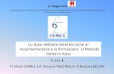 Lo stato dell’arte delle tecniche di movimentazione e la ... Ft MOSE GARBUI.pdf · Lo stato dell’artedelle tecniche di movimentazione e la formazione al Metodo Dotte in Italia