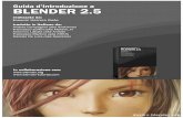 Guida Blender 2 - Blender Italia · Guida Blender 2.5 1. Guida Blender 2.5 Navigazione Gli elementi iniziali Trasformatore 3D Telecamera Pannello dei pulsanti Aggiungere oggetti Migliorare