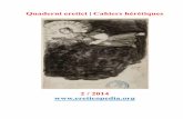 Quaderni eretici | Cahiers hérétiquesereticopedia.wdfiles.com/local--files/rivista/QE_2_completo.pdf · storia degli ebrei nell'Italia moderna proposte da Marina ... diverso modello