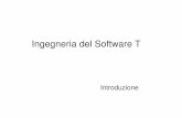 Ingegneria del Software T - lia.disi.unibo.itlia.disi.unibo.it/Courses/IngSwT1516/Slide_1Gray.pdf · Polimorfismo Progettazione generica rispetto ai tipi Template in C++ ... COM++,