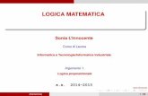 LOGICA MATEMATICA - docenti.unicam.itdocenti.unicam.it/tmp/4976.pdf · Sonia L’Innocente Introduzione Tentativo di deﬁnizione Logica (matematica) = studio del pensiero (matematico)