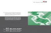 -BLOCAN - Komponenten für die Automatisierungstechnik · Chaveta -B- / PLM página 19 Staffa di giunzione-trasversale- ... Perfil de puerta corredera page 23. II - 4 F - 20x20 x