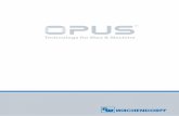 OPUS A3e 4–5 OPUS A3s 6–7 OPUS A6e 8–9 OPUS A6s 10–11 · empotrable o expandible para formato apaisado o retrato, touchscreen opcional y todo esto por muy poco dinero. 32
