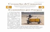 Cronache di Cammini Cronache di Cammini€¦ · Cronache di Cammini n° 3 2 E sono soprattutto i bambini che, nel Burkina Faso, tutti i giorni fanno il cam-mino dell’ acqua. Si