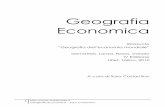 Geografia Economica - sharenotes.it · 3  Geografia Economica – Sara Costantino ogni territorio sarebbe condizionato dalle caratteristiche assunte nelle precedenti