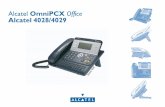 Alcatel OmniPCX Office Alcatel 4028/4029 - phonet.it · Alla scoperta del vostro telefono 6 Alcatel 4028 Microtelefono Connettore per cuffia, apparecchiatura viva voce o altoparlante