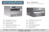 Ice Maker - polar-refrigerator.com manual t316 gl192.pdf · IJsblokjesmachine Handleiding Machine à glaçons Mode d'emploi Eismaschine Bedienungsanleitung Fabbricatore di ghiaccio