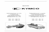 Motore Kymco 1 - Malaguti F18 Warrior Motore... · Ispezione dell’albero Kontrolle Camshaft Inspection de Inspección ... head Montage de la Montaje 54 ... transmission finaletransmisión