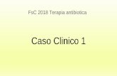 Caso Clinico 1 - reteunire.files.wordpress.com · Caso Clinico 1 FsC 2018 Terapia antibiotica. ... caso si sospetti altra patologia ... Proteus, talora Pseudomonas)