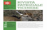 RIV ISTA PATRIZIALE Ticinese TICINESE Fascicolo 1 · cave della Val Calanca nella vicina Valle Mesolcina. ... Rivista Patriziale Ticinese 2 N. 1/2009 –N. 272 ... (orari d’acqua