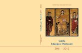 COP Guida Liturgica 2011-2012 - Ufficio Liturgico · co-pastorale e ci fa riflettere sul significato di un calendario liturgico. La so-cietà civile misura il tempo secondo la cadenza
