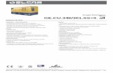 GE.CU.346/301 - teknimpianti-noleggio.it · Iniezione Type Bosch HPCR Aspirazione Type Turbo ... • Sistema di localizzazione GPS (solo vaiante +10 e +11) Altri • Cassetta attrezzi