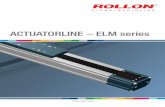ACTUATORLINE – ELM series - Consultation du stock ...shop.vermeire.com/inc/Doc/lineaires/Rollon/ELM_IT-UK__INT_.pdf · poliuretano con inserti in acciaio con passo AT parabolico.