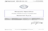 Manuale Operativo - Posta Elettronica Certificata · gestori di posta elettronica certificata e che costituisce, inoltre, la struttura tecnica relativa all'elenco pubblico dei gestori