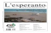 80 Congresso Italiano di Esperanto - clarencebicknell.com · dovute a Michela Lipari e Nicola Minnaja, le ... (Mariana Berariu, Mariana Gencheva, Rafael Matéos); esami di II e III