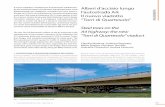 l’autostrada A4: Il nuovo viadotto INGEGNERIA “Torri di ... · suo complesso ad una trave continua iper- ... rampa in direzione Milano, una larghezza minima pari a 60 centimetri.