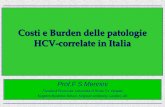 Costi e Burden delle patologie HCV-correlate in Italia · Libro Bianco AISF 2011. Proposta per un piano nazionale per il controllo delle malattie epatiche. Definizione ambiti e possibili