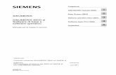 Manuale per la messa in servizio Software di ... - Siemens … · I prodotti Siemens devono essere utilizzati solo per i casi d’impiego previsti nel catalogo e nella rispettiva