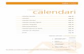 calendars calendari - ROBERTO PLATANIA · Stampa a 2 colori • Confezione: T303/T305 testata con listello - C303/C305 listello o spirale - F303/F305 foglio steso Formato calendario