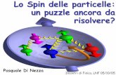 Lo Spin delle particelle: un puzzle ancora da risolvere? … · Incontri di Fisica, LNF 05/10/05. Affascinati dallo spin ... lab 2 = − 2 =-θ, 2Mν Q x lab 2 ... iii 2 i i 2 1 i