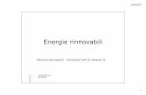 Energie rinnovabili - Università Iuav di Venezia · 14/05/2013 2 Art.3 (Obiettivi nazionali) 1. La quota complessiva di energia da fonti rinnovabili sulconsumofinalelordodienergiadaconseguirenel