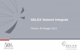 SELEX Sistemi Integrati - Ingegneria delle ... 30mag.pdf · Nuova famiglia Radar 3D KRONOS, ... Implementazione algoritmo “space-time adaptive processing ... colloquio tecnico con