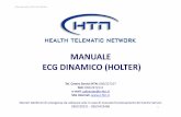MANUALE ECG DINAMICO (HOLTER) - …pwp.alleanzasalute.it/alphega/pdf/holter_ECG_manuale.pdf · 1) Informazioni generali a) l’a) l’ecgecgdinamico secondo la metodica Holter dinamico