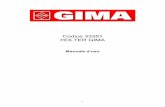 Codice 33351 HOLTER GIMA · 3 Specifiche Metodo di Misurazione Oscillometro con deflazione a fasi Gamma della pressione Arteriosa: 25-260 mmHg (max 280 mmHg) Gamma del battito cardiaco…