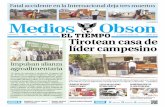 COSTO: $5.00 Tirotean casa de líder campesino 06 ABRIL 2016 w… · LIDERA MEXICO MANO DE OBRA BARATA ... ni luz, ni IMSS, ni INFO-NAVIT, ni empleados, ni inspecciones de Salud ...