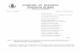COMUNE DI BITONTO Provincia di Bari · Bitonto-Palo del Colle), il Consiglio Comunale, al fine di garantire la posizione di terzietà ... del “Regolamento sul sistema dei controlli