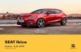SEAT Ibiza - seat-italia.it · SEAT Ibiza Listino - A.M. 2019 /4. Dotazioni optional Validità: 03.08.2018 Prezzo Cliente (€) Dotazioni disponibili per Business Regole Codice IVA
