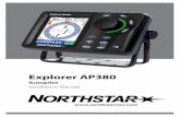 AP380 MN IN ITA - northstarnav.ca · 4 Northstar Sistema Explorer AP380 Manuale d’installazione È responsabilità esclusiva del proprietario installare e usare la strumentazione