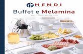 Buffet e Melamina - Hendi · La melamina e´un prodotto leggero e resistente, igienico e armonico. Con il vasto assortimento di piatti, alzate, vassoi e terrine potrete creare una