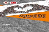 Congresso ANMCO SIC - Meeting Planner · Bari 30 Marzo - 1 Aprile 2017 Fiera del Levante Nuovo Polo Congressuale (Ingresso da: Lungomare Starita, 4) Congresso ANMCO SIC Puglia, Basilicata