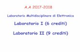 Laboratorio I (6 crediti) Laboratorio II (9 crediti)arpg-serv.ing2.uniroma1.it/mostacci/didattica/lab-elettronica-I/... · Laboratorio Multidisciplinare di Elettronica I (6 crediti)
