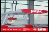 QIK EX XL - Macchine e impianti per l'industria … · cartesianos que se mueven ... movimiento de cuatro ejes. Gracias a su modularidad y a las numerosas configuraciones disponibles,