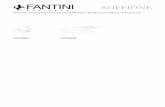 SOFFIONE - Fantini Rubinetti · Diagrama de flujo 12 Dati ... portata soffione (a cascata) ... ammoniaca, acetone, candeggina, acidi di uso domestico, disinfettanti vari.