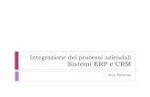 Integrazione dei processi aziendali Sistemi ERP e CRMprofalicepavarani.weebly.com/uploads/5/2/3/5/52356731/12_erp_e_crm… ·  Gestione delle ...
