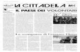 Periodico dellÊAssociazione „Nuova Morcone Nostra - … · P anno XXX - numero 9 settembre 2011-Nuova Morcone Nostra La Cittadella