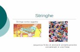 Stringhe - Sito gestito dalla prof. Paola Biasottinew345.altervista.org/Dispense/Stringhe_elaborazione_I.pdf · attraverso il costruttore polimorfo String() ... Tutte le classi Java