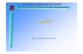 VANETs - Unict · Università degli Studi di Catania Dipartimento di Ingegneria Informatica e delle Telecomunicazioni VANETs Vehicular Ad-hoc NETworks (VANETs) can be considered as