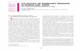 La morte di Goffredo Mameli infezioni nella Sto - ria ... · Le Infezioni in Medicina, n. 1, 76-84, 2013 ... secondari a ipotensioni per disfunzioni neuro-vegetative. Inol - ... Young