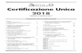 genzia ntrate Certificazione Unica 2018 · Si fa presente che sono confermate le istruzioni fornite al titolo V, punto 1, della circolare n. 79 del 6 dicembre 1996 del ... al 7 marzo