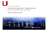 B0LMU Tellini Let it coperta - Mondadori Education · Fausto Nicolini, poi dal 1937 da Luigi Russo, quindi dal 1961 da Gianfranco Folena. Ide- ... a cura di Sergio Romagnoli, 1962